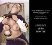 Trixy Wildman - Student of the Month April 2003